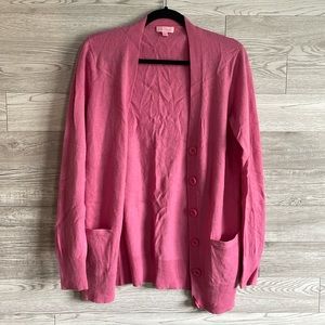 Lilly Pulitzer Pink Cardigan Sweater